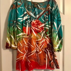 Jane Ashley Floral Shirt